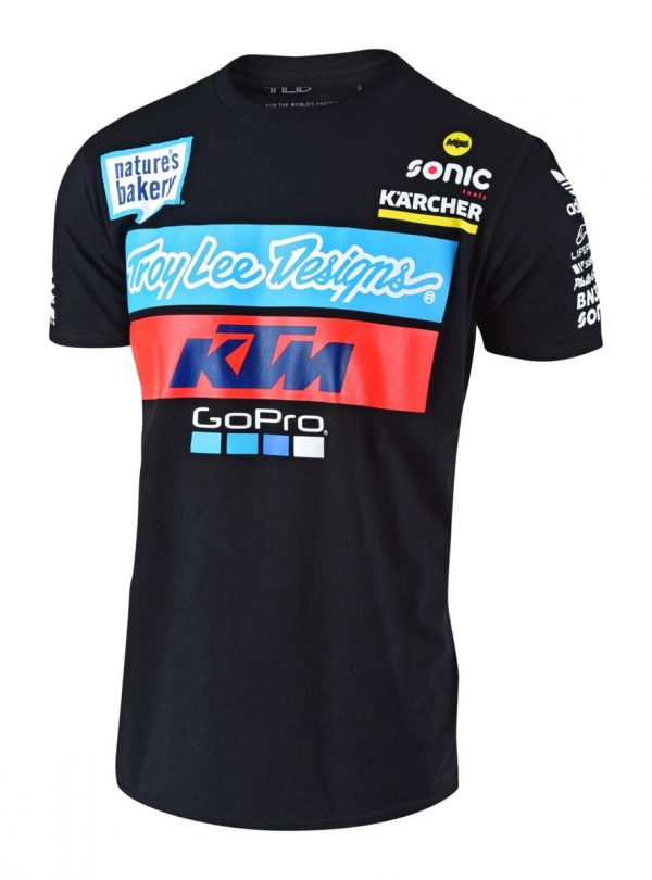 TLD TEAM T-skjorte BLACK XXL