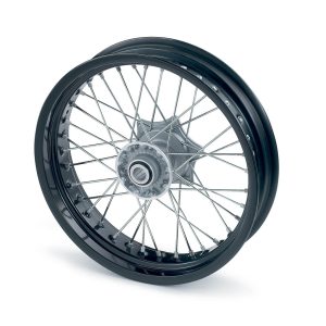 FRONT WHEEL 3,5X17'' BLACK 26MM