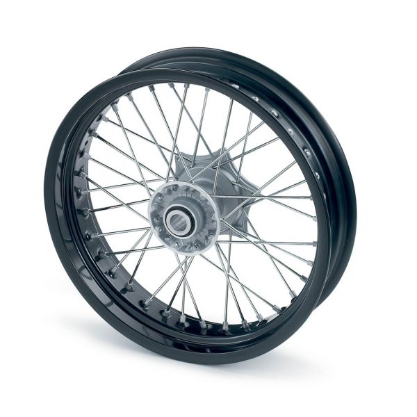 FRONT WHEEL 3,5X17'' BLACK 26MM