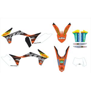 GRAPHIC KIT FACTORY ENDURO