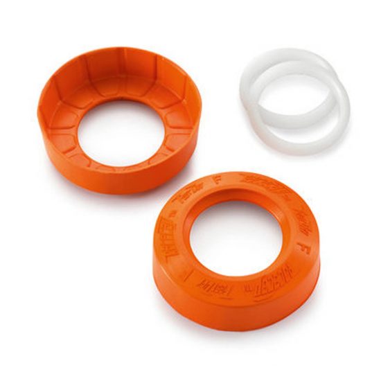 Wheel bearing protection cap kit, front