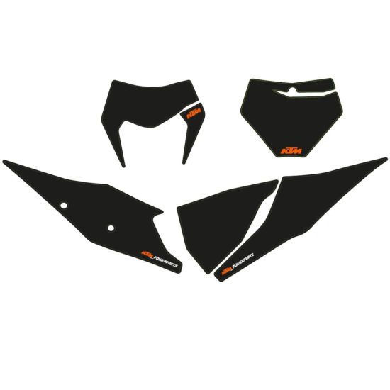Start number background black KTM
