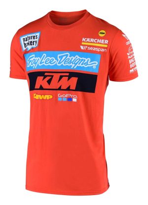 TLD TEAM TEE ORANGE